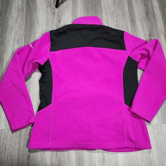 Columbia Jacket sz Large Purple Black - Picture 2 of 4